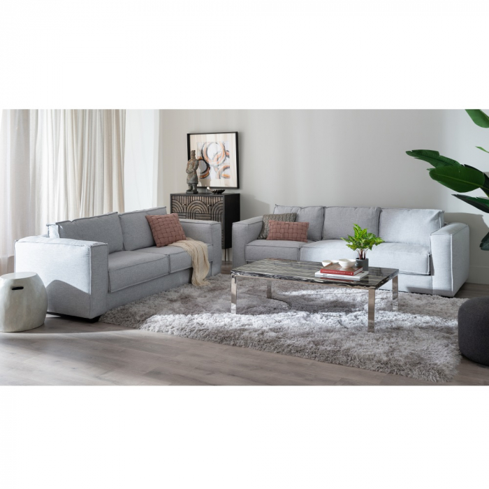Canapea moderna gri deschis CreativDeco - Mobilier confortabil pentru living [3]