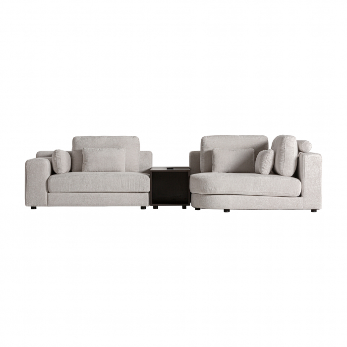 Canapea modulara Art Deco alb antic | Canapele elegante [5]