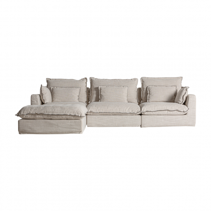 Canapea modulara clasica alb antic | Canapele versatile [5]