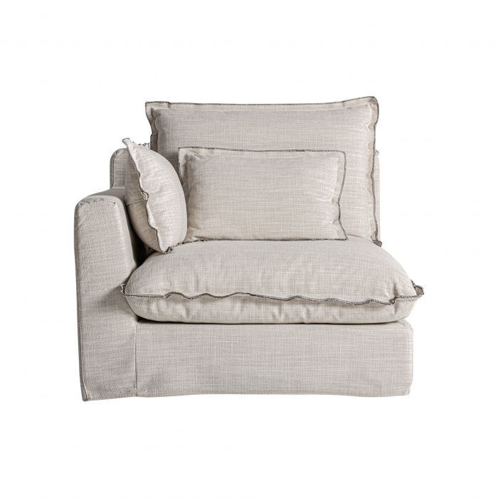 Canapea modulara clasica alb antic | Canapele elegante [1]