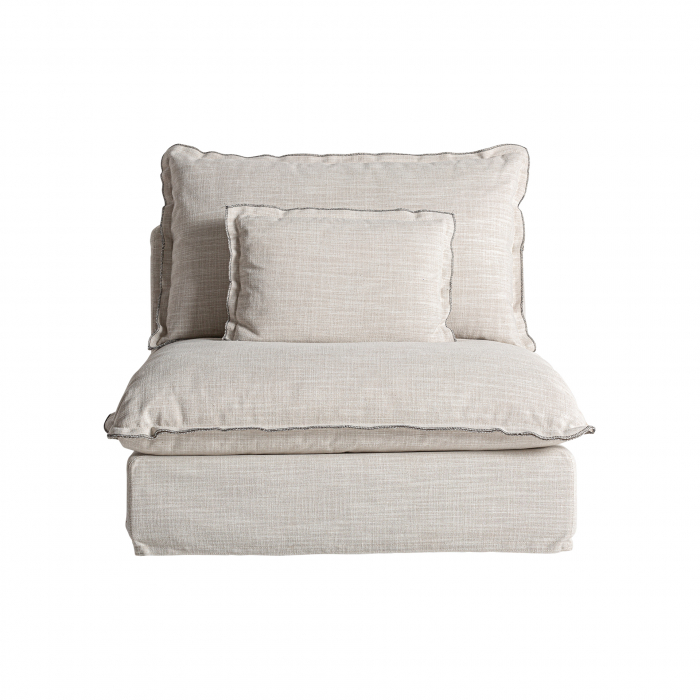 Canapea modulara clasica alb antic | Canapele rafinate [1]