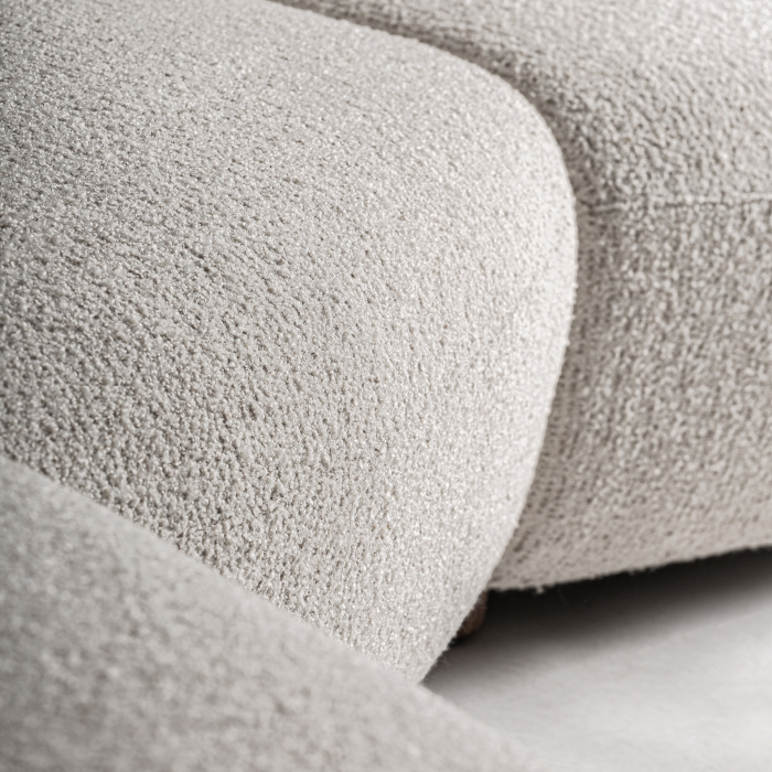 Canapea modulară exterior din aluminiu și stofă bej hidrofugă 4 locuri [4]