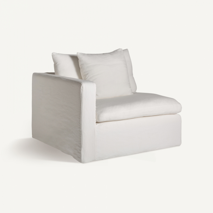 Canapea modulara Art Deco in alb|Canapele flexibile [4]