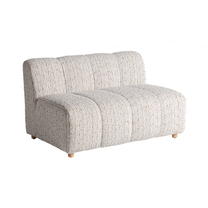 Canapea modulara contemporana stofa boucle crem|Canapele flexibile [2]