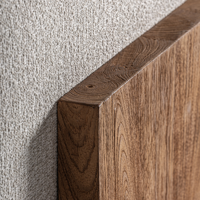Canapea modulara coloniala lemn tec reciclat|Canapele versatile [7]