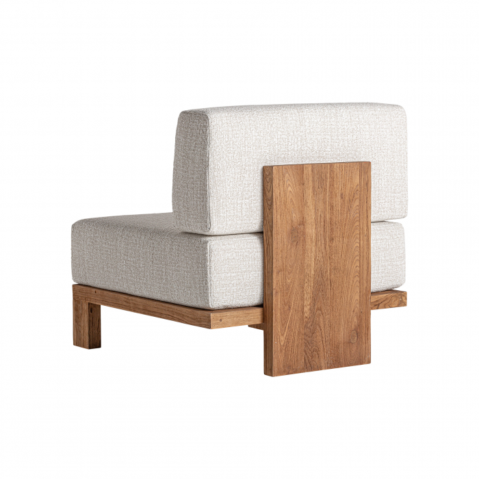 Canapea modulara coloniala lemn tec reciclat|Canapele versatile [4]