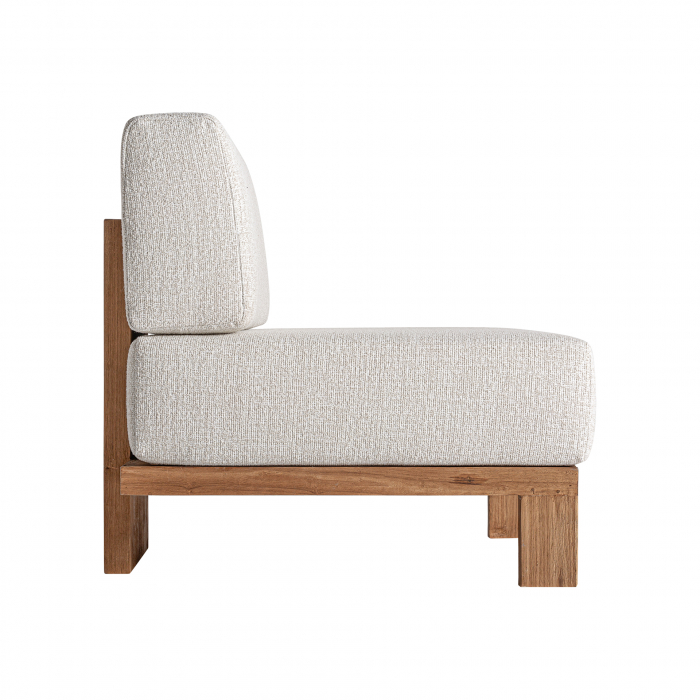 Canapea modulara coloniala lemn tec reciclat|Canapele versatile [3]