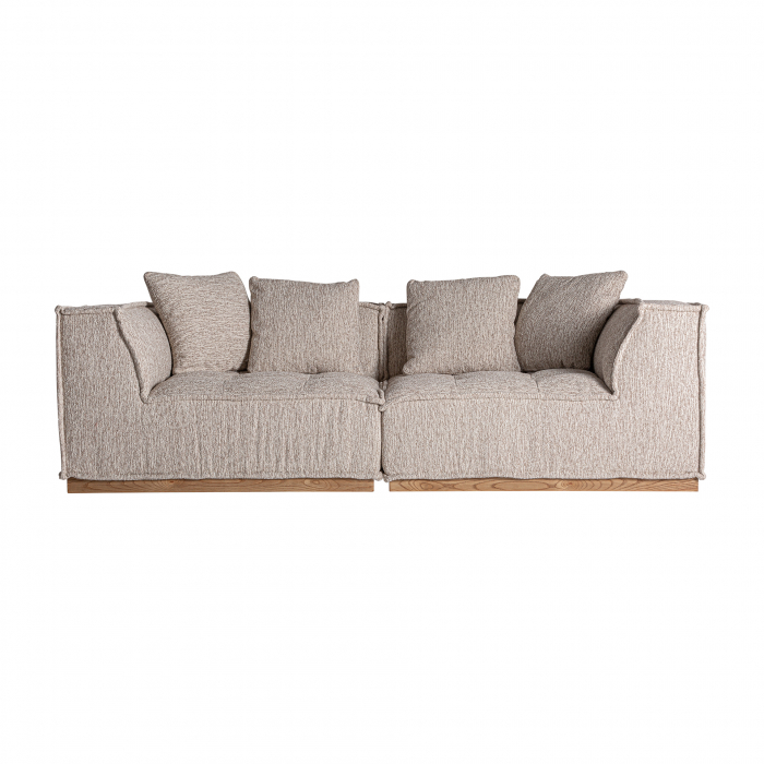Canapea modulara Art Deco bej | Canapele flexibile [5]