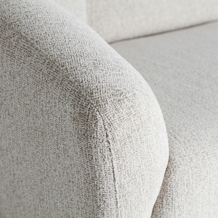 Canapea modulara din stofa bej Gland 280 x 160 x 71 cm [6]