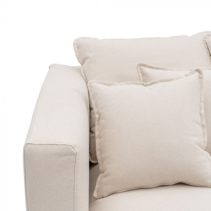 Canapea Crem 4 Locuri CreativDeco - Mobilier Confortabil pentru Living [8]