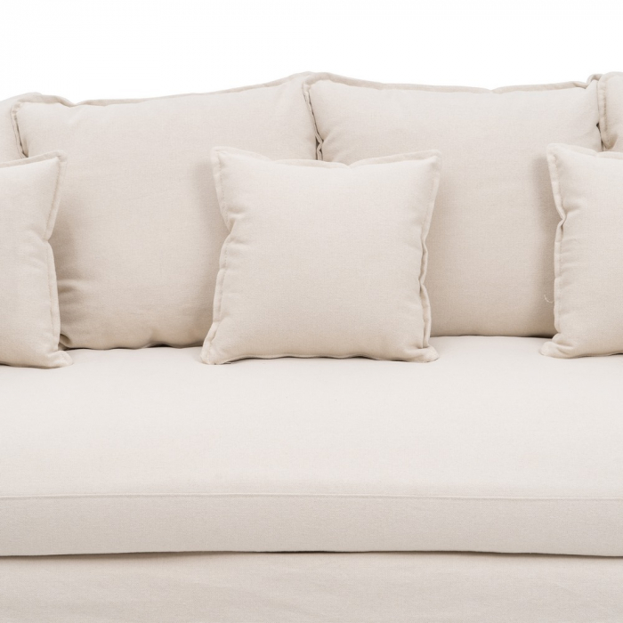 Canapea Crem 4 Locuri CreativDeco - Mobilier Confortabil pentru Living [6]