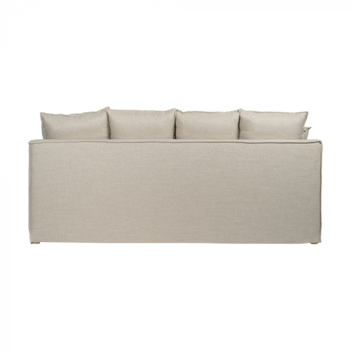 Canapea mare cu tapiterie naturala pentru decor modern|Canapele textile pentru interioare elegante [4]