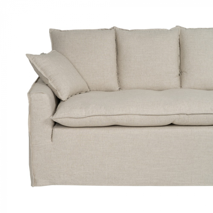Canapea mare cu tapiterie naturala pentru decor modern|Canapele textile pentru interioare elegante [6]