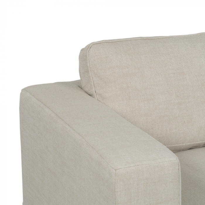 Canapea Crem 3 Locuri CreativDeco - Design Minimalist pentru Living [6]