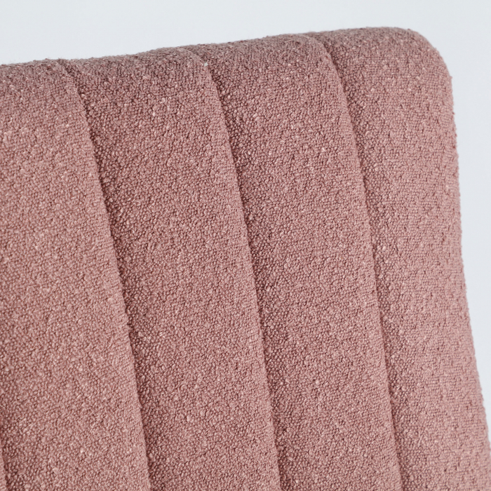 Canapea din bumbac roz Warhem 140 x 65 x 100 cm [6]