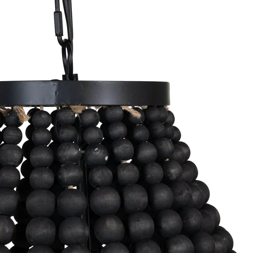 Candelabru Boho Rosario, Lemn Negru - CreativDeco.ro [5]