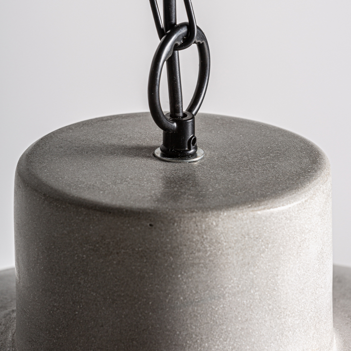 Candelabru ciment contemporan|Lustre industriale [3]