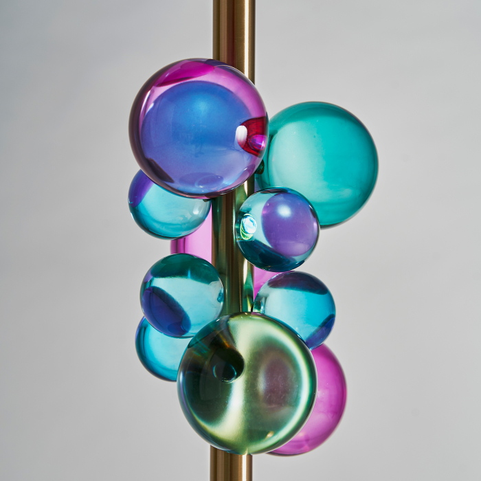 Candelabru Art Deco multicolor|Lustre elegante colorate [3]