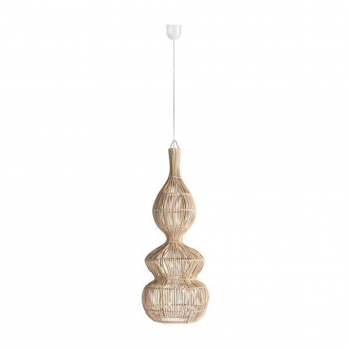 Candelabru ratan boho|Iluminat natural|Lampi suspendate artizanale [2]