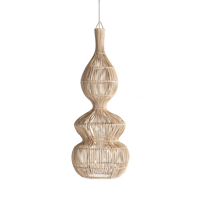Candelabru ratan boho|Iluminat natural|Lampi suspendate artizanale [1]