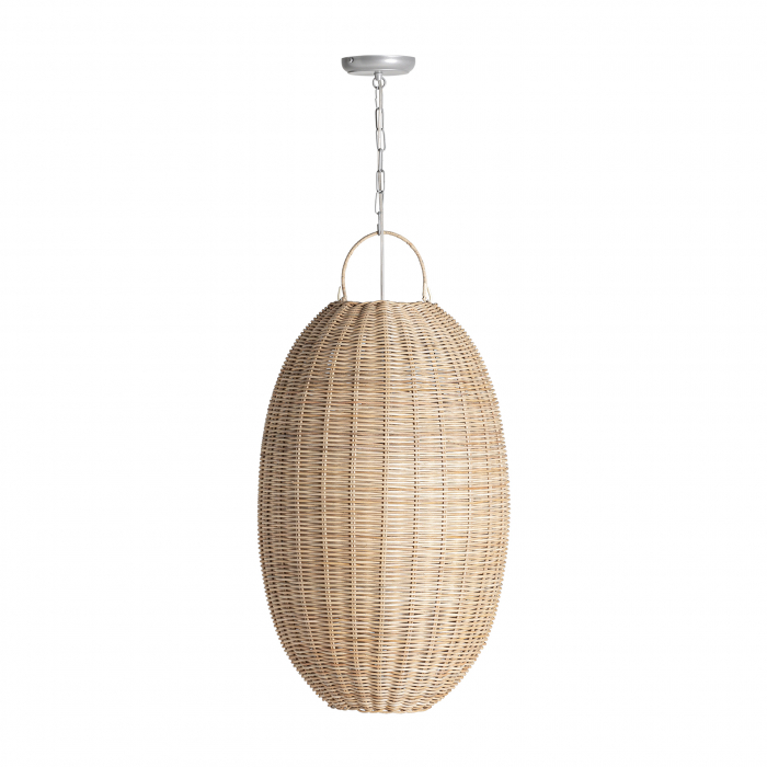 Candelabru boho ratan|Lustre relaxante naturale [2]