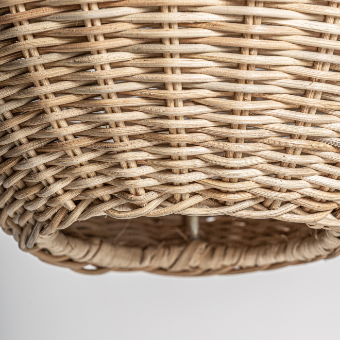 Candelabru boho ratan|Lustre relaxante naturale [4]