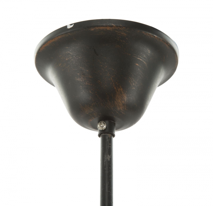 Candelabru industrial metal patinat roti dintate 7 lumini 85x30 - CreativDeco.ro [7]