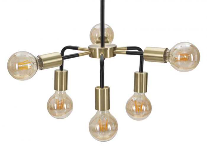 Candelabru modern auriu - CreativDeco [2]