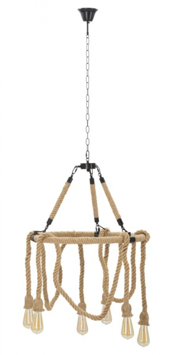 Candelabru rustic boho chic CreativDeco [1]