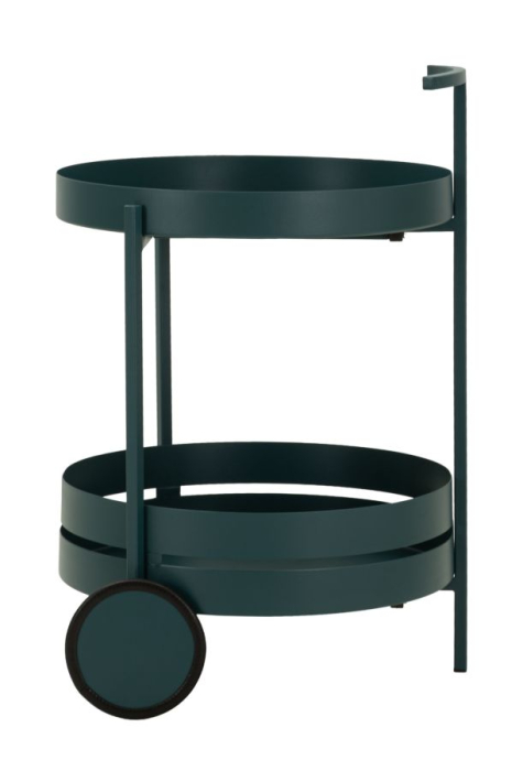 Carucior bar metalic verde petrol 40x49-5x61 cm [4]