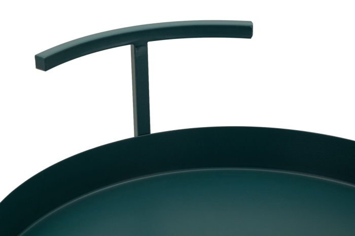 Carucior bar metalic verde petrol 40x49-5x61 cm [7]