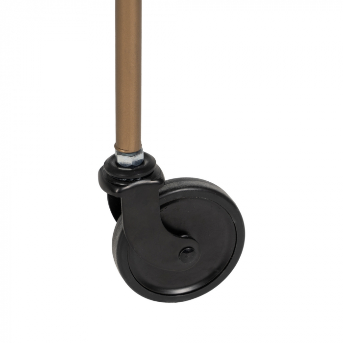 Carucior de servire minimalist din fier si sticla - CreativDeco [9]