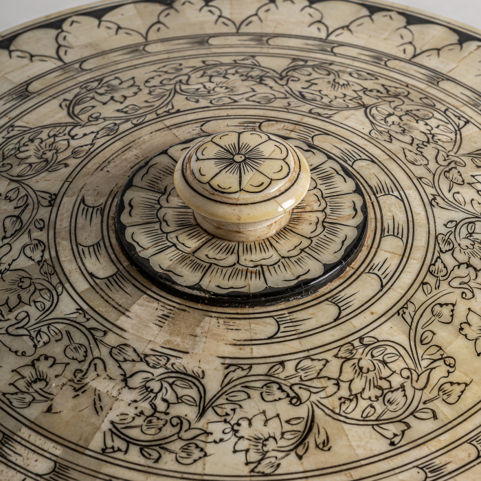 Caseta decorativa Art Deco bej|Accesorii luxoase ovale [3]