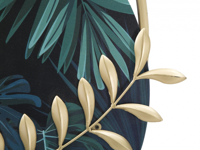 Ceas de perete cu elemente vegetale - CreativDeco [3]