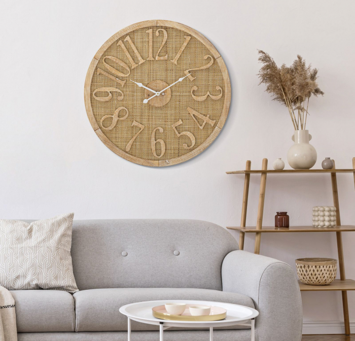 Ceas de perete rustic - Decor natural - CreativDeco [2]
