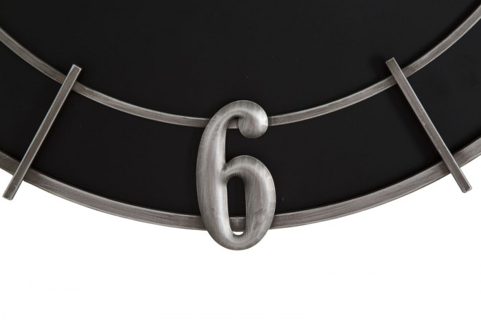 Ceas de perete modern cu cadran negru - CreativDeco [5]