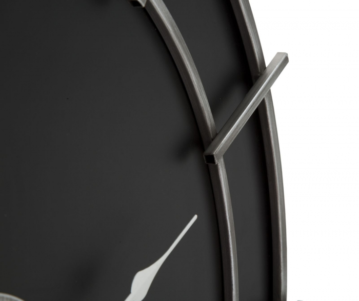 Ceas de perete modern cu cadran negru - CreativDeco [4]