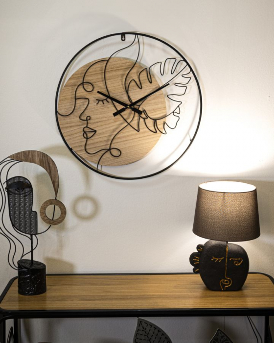Ceas de perete decorativ pentru interioare moderne - CreativDeco [5]