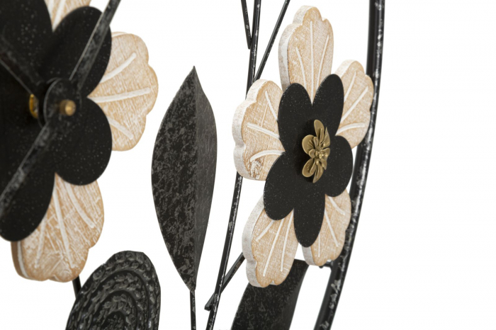 Ceas perete floral | Decor functional | CreativDeco [5]