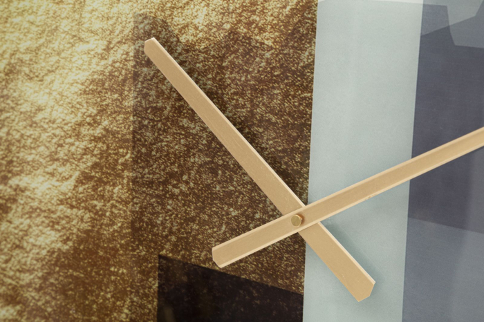 Ceas de perete auriu - Design contemporan - CreativDeco [4]