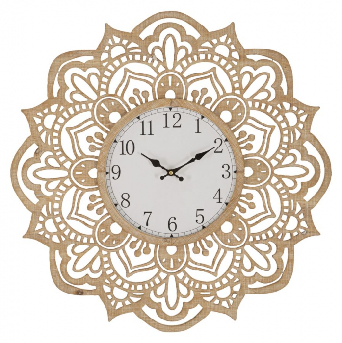 Ceas de perete mandala - Design detaliat - CreativDeco [1]