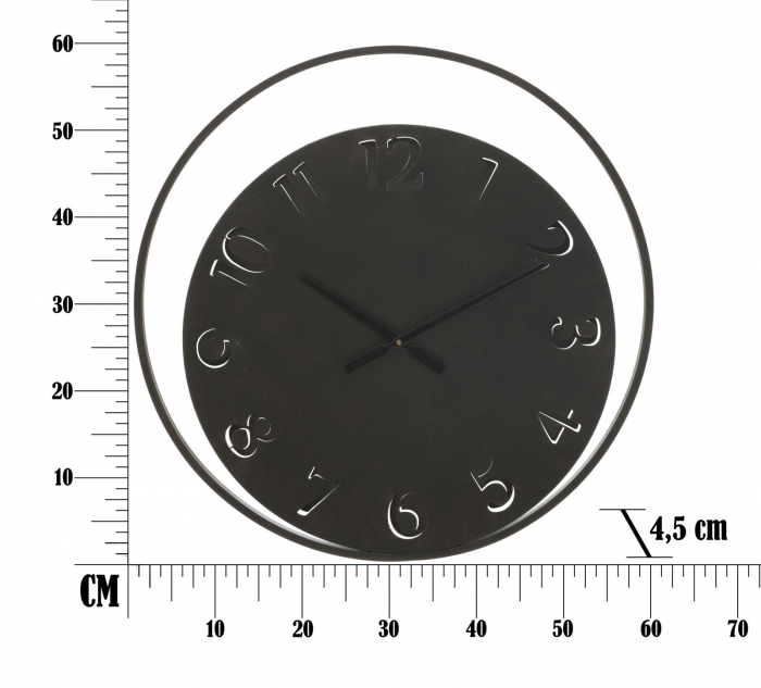 Ceas perete metalic design modern [6]