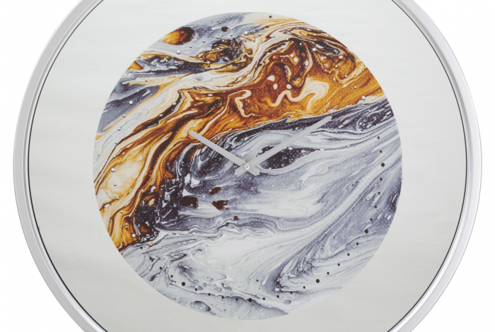 Ceas de perete Mirror, oglinda/metal, multicolor, Mauro Ferretti [4]