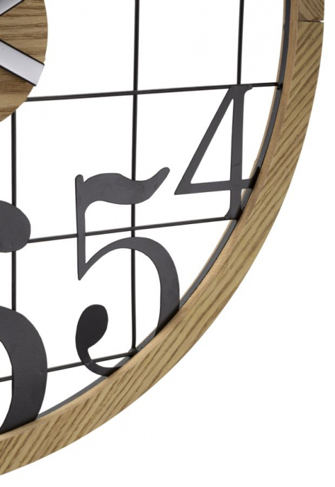Ceas de perete contemporan cu design deosebit - CreativDeco [3]