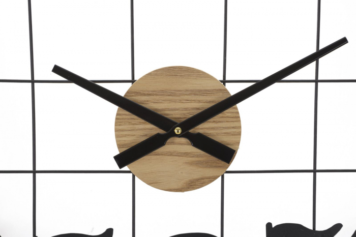 Ceas de perete contemporan cu design deosebit - CreativDeco [4]