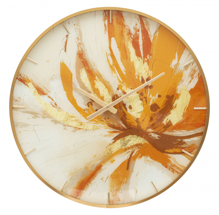 Ceas de perete modern - Nuante calde - CreativDeco [1]