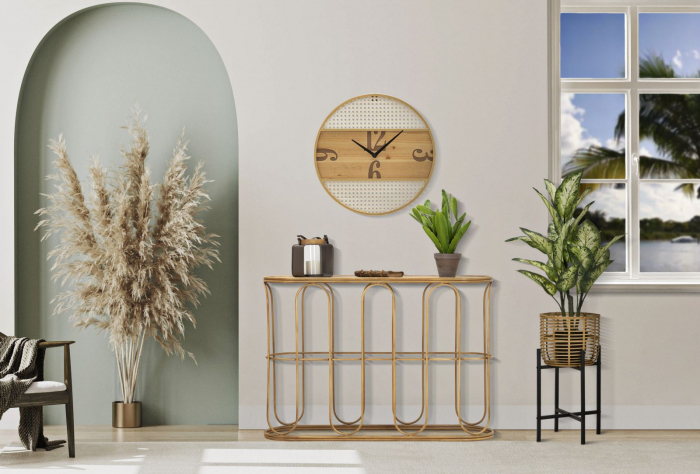 Ceas de perete Fuji - Stil Boho-Chic - CreativDeco [2]