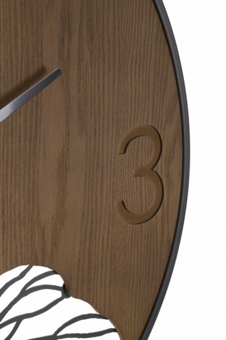 Ceas de perete cu design organic natural - CreativDeco [3]