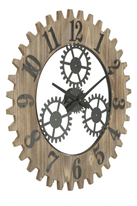 Ceas de perete CreativDeco - Piesă statement modernă sau industrială [3]