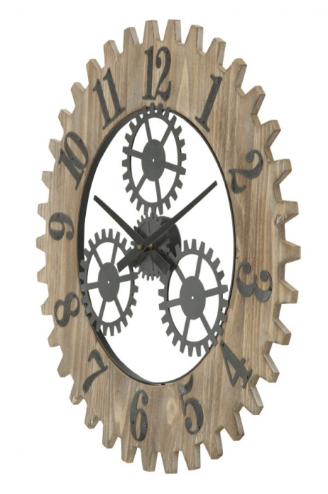 Ceas de perete CreativDeco - Piesă statement modernă sau industrială [4]